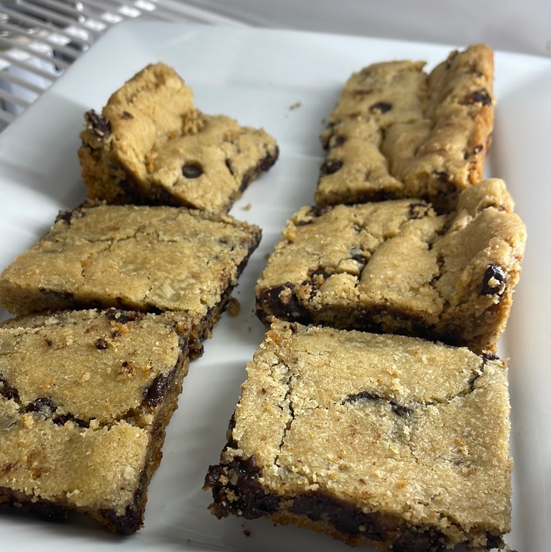 Chocolate Chip Sourdough Cookie Bar
