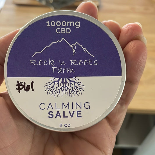 Rocknroots CBD Calming Salve