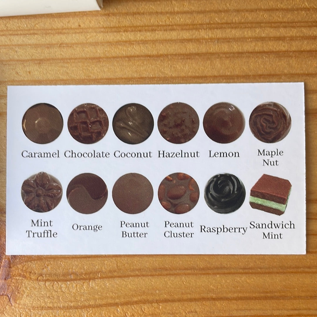 Cheryl's small box mixed chocolates